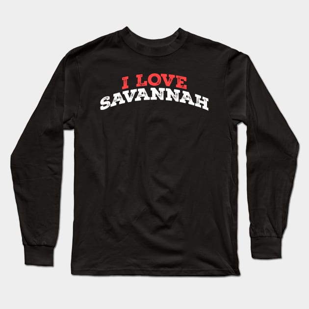 Savannah I Love Long Sleeve T-Shirt by CoinDesk Podcast